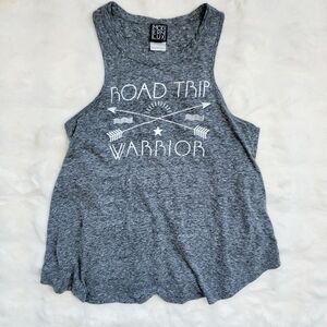 ✨3/$12 Road Trip Warrior Racerback Flowy Tank size Small